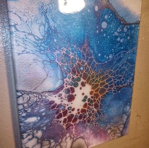 Connected 8"x10" wall art